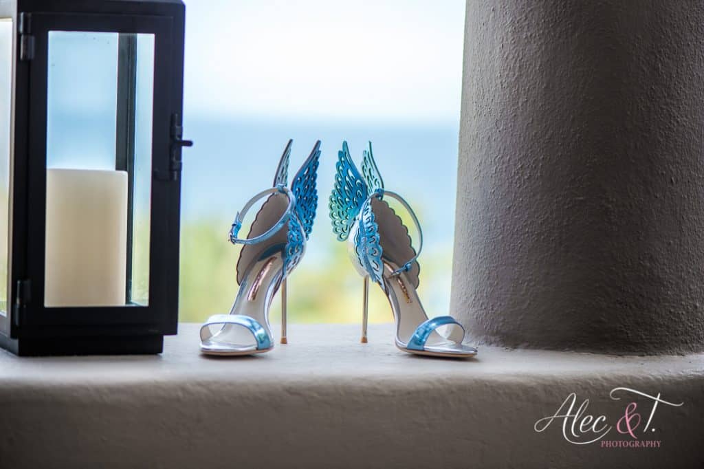  amazing shoes for bride by Alec&T photography