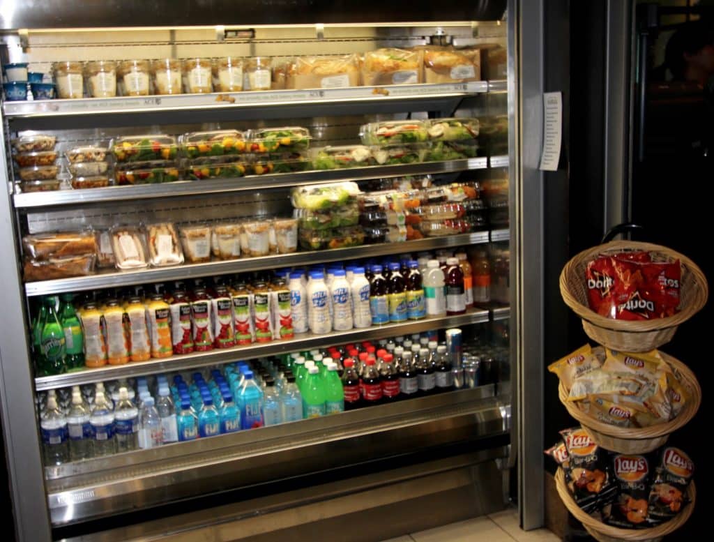 You can purchase healthy food options before boarding your plane