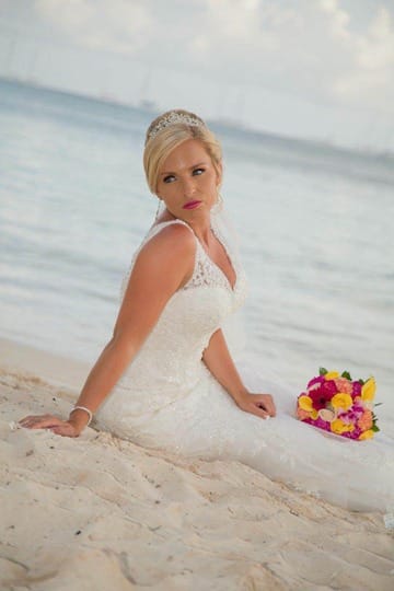Dreams La Romana- Liz Moore Destination Weddings loves this brides picture