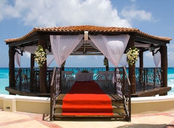 Panama Jacks Wedding Gazebo Cancun