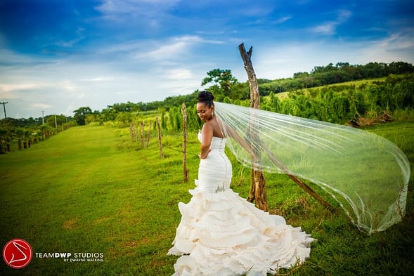 Bride Jamaican wedding photo's
