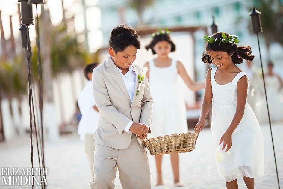  Children in wedding picture by Elizabeth Medina 